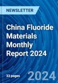 China Fluoride Materials Monthly Report 2024- Product Image