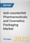 Anti-counterfeit Pharmaceuticals and Cosmetics Packaging Market By Technology, By Application: Global Opportunity Analysis and Industry Forecast, 2020-2030 - Product Thumbnail Image