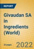 Givaudan SA in Ingredients (World)- Product Image