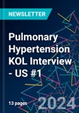 Pulmonary Hypertension KOL Interview - US #1- Product Image