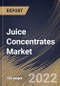 Juice Concentrates Market Size, Share & Industry Trends Analysis Report By Type (Fruit Juice Concentrates and Vegetables Juice Concentrates), By Application, By Ingredient, By Form, By Regional Outlook and Forecast, 2022 - 2028 - Product Thumbnail Image