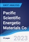 Pacific Scientific Energetic Materials Co - Company Profile and SWOT Analysis - Product Thumbnail Image