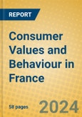 Consumer Values and Behaviour in France- Product Image