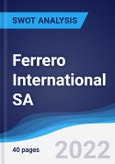 Ferrero International SA - Strategy, SWOT and Corporate Finance Report- Product Image