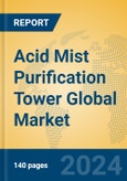 Acid Mist Purification Tower Global Market Insights 2024, Analysis and Forecast to 2029, by Manufacturers, Regions, Technology, Application, and Product Type- Product Image