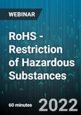 RoHS - Restriction of Hazardous Substances - Webinar (Recorded)- Product Image