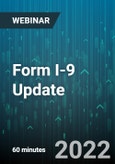 Form I-9 Update - Webinar (Recorded)- Product Image