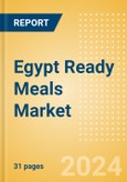 Egypt Ready Meals (Prepared Meals) Market Size, Growth and Forecast Analytics, 2023-2028- Product Image