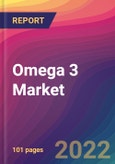 Omega 3 Market: Size, Share, Application Analysis, Regional Outlook, Growth Trends, Key Players, Competitive Strategies and Forecasts, 2022-2030- Product Image