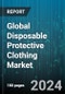 Global Disposable Protective Clothing Market by Material Type (Polyester, Polyethylene, Polylactic Acids), Application (Antistatic Protective Clothing, Biological or Radiation, Chemical), End-use industry - Forecast 2024-2030 - Product Image