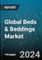 Global Beds & Beddings Market by Beddings (Bed Linen, Blankets, Mattress), Distribution (Offline, Online), End User - Forecast 2024-2030 - Product Image