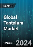 Global Tantalum Market by Product (Alloys, Carbide, Metal), Form (Granules, Pellets, Powder), End-User - Forecast 2024-2030- Product Image
