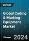 Global Coding & Marking Equipment Market by Technology (CIJ Printing & Coding, DOD Printing, Laser Coding & Marking), Component (Consumables, Hardware, Software), Surface, Industry - Forecast 2024-2030 - Product Thumbnail Image
