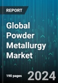 Global Powder Metallurgy Market by Material (Aluminum, Cobalt, Nickel), Process (Additive Manufacturing, Metal Injection Molding, Powder Metal Hot Isostatic Pressing), Application, End-Use - Forecast 2024-2030- Product Image