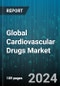 Global Cardiovascular Drugs Market by Drug Type (Angiotensin Inhibitors, Anticoagulants, Antihyperlipidemic), Disease Indication (Arrhythmia, Coronary Artery Disease, Hyperlipidaemia), Route of Administration, Mode of Purchase, End-Users - Forecast 2024-2030 - Product Image