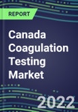 2022 Canada Coagulation Testing Market - Analyzers and Consumables - Supplier Shares, Segment Volume and Sales Forecasts for over 40 Assays, Opportunities- Product Image