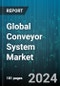Global Conveyor System Market by Product Type (Belt Conveyor, Crescent Conveyor, Overhead Conveyor), Component (Aluminum Profile, Driving unit, Extremity Unit), Operation Type, Capacity Type, Application Type - Forecast 2024-2030 - Product Image