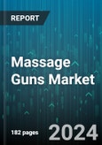 Massage Guns Market by Product Type (Heat Therapy Massage Guns, Percussion Massage Guns, Vibrating Massage Guns), Attachment Type (Ball Attachments, Bullet Attachments, Flat Attachments), Power Source, User Demographics, End-user, Distribution Channel - Global Forecast 2025-2030- Product Image