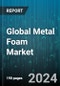 Global Metal Foam Market by Material (Aluminum, Copper, Nickel), Application (Anti-intrusion Bars, Heat Exchangers, Medical Implants), End-Use Industry - Forecast 2024-2030 - Product Thumbnail Image