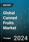 Global Canned Fruits Market by Fruit Type (Mandarin Oranges, Peaches, Pears), Form (Cut fruits, Whole fruits), Distribution Channel - Forecast 2024-2030 - Product Image