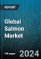 Global Salmon Market by Type (Farmed Salmon, Wild Salmon), Product (Canned, Fresh, Frozen), Species, Application, Sales Channel - Forecast 2024-2030 - Product Image
