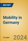 Mobility in Germany- Product Image