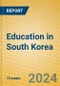 Education in South Korea - Product Thumbnail Image