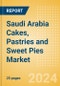 Saudi Arabia Cakes, Pastries and Sweet Pies (Bakery and Cereals) Market Size, Growth and Forecast Analytics, 2021-2026 - Product Thumbnail Image