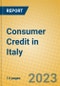Consumer Credit in Italy - Product Thumbnail Image