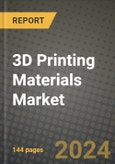 3D Printing Materials Market Forecast (2025-2032): Industry Size, Market Share Data, Business Insights, Latest Trends, Opportunities, Competitive Analysis and Demand Outlook Report- Product Image