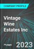 Vintage Wine Estates Inc (VWE:NAS): Analytics, Extensive Financial Metrics, and Benchmarks Against Averages and Top Companies Within its Industry- Product Image