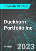 Duckhorn Portfolio Inc (The) (NAPA:NYS): Analytics, Extensive Financial Metrics, and Benchmarks Against Averages and Top Companies Within its Industry- Product Image