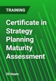 Certificate in Strategy Planning Maturity Assessment- Product Image