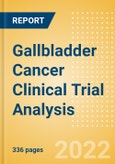 Gallbladder Cancer Clinical Trial Analysis by Trial Phase, Trial Status, Trial Counts, End Points, Status, Sponsor Type, and Top Countries, 2022 Update- Product Image