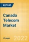 Canada Telecom Market Size and Analysis by Service Revenue, Penetration, Subscription, ARPU's (Mobile, Fixed and Pay-TV by Segments and Technology), Competitive Landscape and Forecast, 2021-2026 - Product Thumbnail Image
