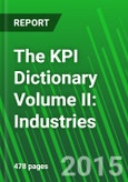 The KPI Dictionary Volume II: Industries- Product Image