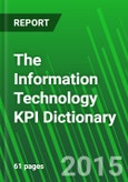 The Information Technology KPI Dictionary- Product Image