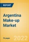 Argentina Make-up Market Size and Trend Analysis by Categories and Segment, Distribution Channel, Packaging Formats, Market Share, Demographics and Forecast, 2021-2026 - Product Thumbnail Image