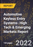 2023 Global Forecast for Automotive Keyless Entry Systems (2024-2029 Outlook)- High Tech & Emerging Markets Report- Product Image