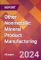 Other Nonmetallic Mineral Product Manufacturing - 2024 U.S. Market Research Report with Updated Recession Risk Forecasts - Product Thumbnail Image