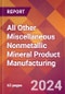 All Other Miscellaneous Nonmetallic Mineral Product Manufacturing - 2024 U.S. Market Research Report with Updated Recession Risk Forecasts - Product Thumbnail Image