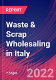 Waste & Scrap Wholesaling in Italy - Industry Market Research Report- Product Image