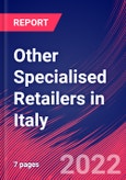 Other Specialised Retailers in Italy - Industry Market Research Report- Product Image