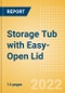 Storage Tub with Easy-Open Lid - New Packaging Innovations and Wider Opportunities - Product Thumbnail Image