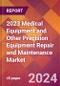 2023 Medical Equipment and Other Precision Equipment Repair and Maintenance Global Market Size & Growth Report with Updated Forecasts based on COVID-19 & Recession Risk - Product Thumbnail Image