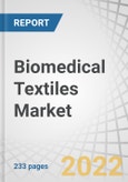 Biomedical Textiles Market by Fiber Type (Non-Biodegradable, Biodegradable), Fabric Type (Non-Woven, Woven), Application (Non-Implantable, Surgical Sutures), and Region (North America, Europe, APAC, MEA, South America) - Forecast to 2027- Product Image