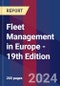 Fleet Management in Europe - 19th Edition - Product Image