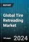 Global Tire Retreading Market by Process (Mold-cure, Pre-cure), Sales Channel (Independent Service Provider, OEM), Vehicle Type - Forecast 2024-2030 - Product Thumbnail Image