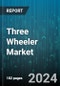 Three Wheeler Market by Fuel Type, Power Output, Vehicle Type, Application - Global Forecast 2025-2030 - Product Thumbnail Image