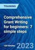 Comprehensive Grant Writing for beginners: 7 simple steps (Recorded)- Product Image